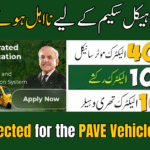 People Rejected for the PAVE Vehicle Scheme