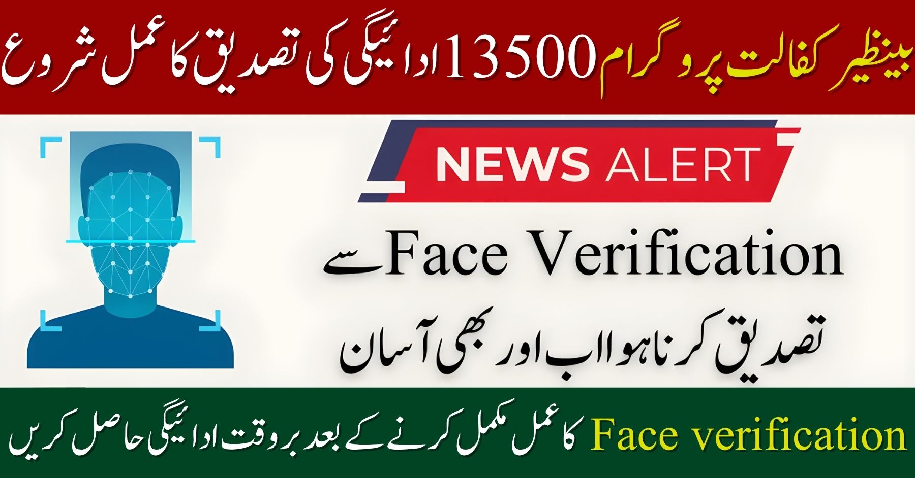 Benazir Kafalat Face Verification