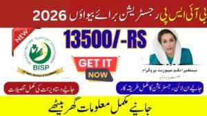 BISP Registration for Widows 2026