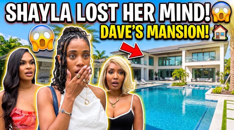 ZK…Amber Shows Off Dave’s $Million Mansion… Shayla Couldn’t Believe It!