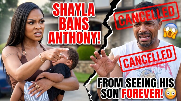 ZK…Shayla BANS Anthony From Seeing His Son Forever!