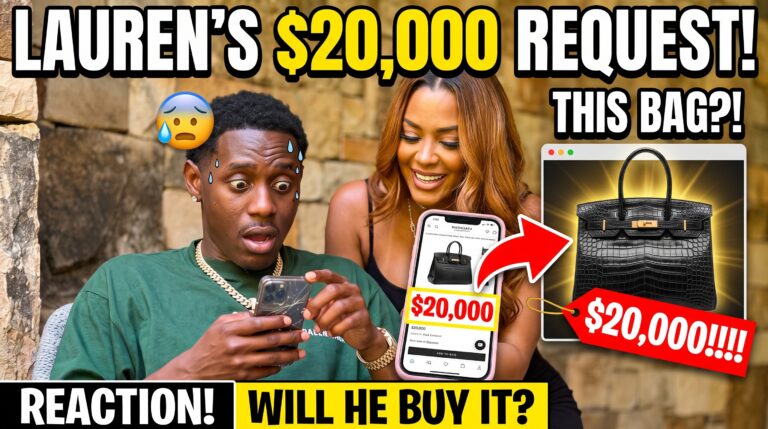 ZK…Lauren Asked Wayne for a $20,000 Bag… His Reaction Was WILD